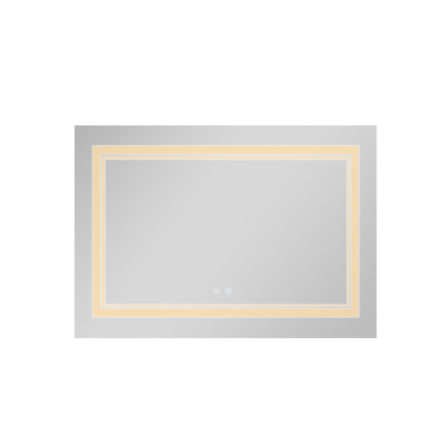 Дзеркало Qtap Cardinal 1200х800 з LED-підсвічуванням Touch, з антизапітнінням, з диммером, рег. темп. кольори (3000-6500K) QT0478C12080