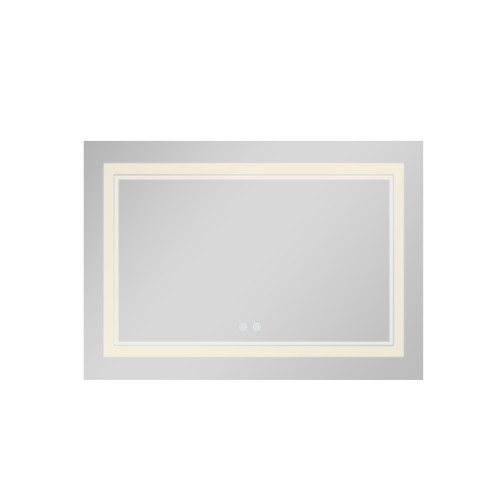 Дзеркало Qtap Cardinal 1200х800 з LED-підсвічуванням Touch, з антизапітнінням, з диммером, рег. темп. кольори (3000-6500K) QT0478C12080