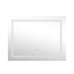 Дзеркало Lidz Kubis 1000х800 з LED-підсвічуванням Touch, з антизапітнінням, з диммером, рег. яскравості LD78LF61410080