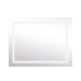 Дзеркало Lidz Kubis 1000х800 з LED-підсвічуванням Touch, з антизапітнінням, з диммером, рег. яскравості LD78LF61410080