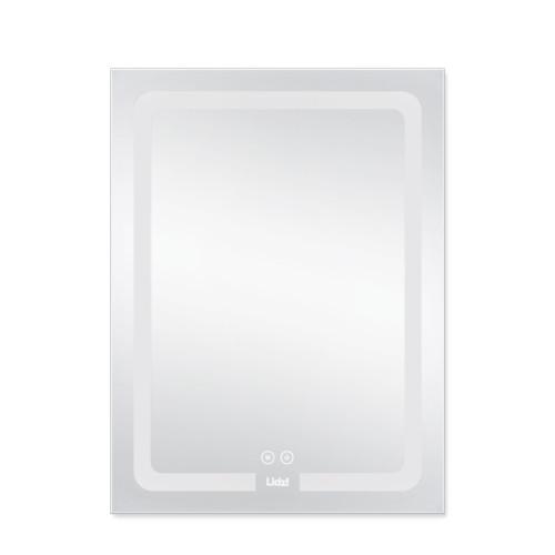 Дзеркало Lidz Kubis 600х800 з LED-підсвічуванням Touch, з антизапотіванням, з диммером, рег. яскравості LD78LF9376080