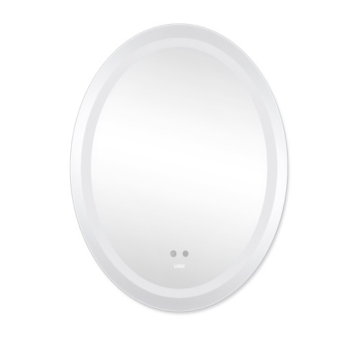 Дзеркало Lidz Vida 700х500 з LED-підсвічуванням Touch, з антизапотіванням, з диммером, рег. яскравості LD78LF5070