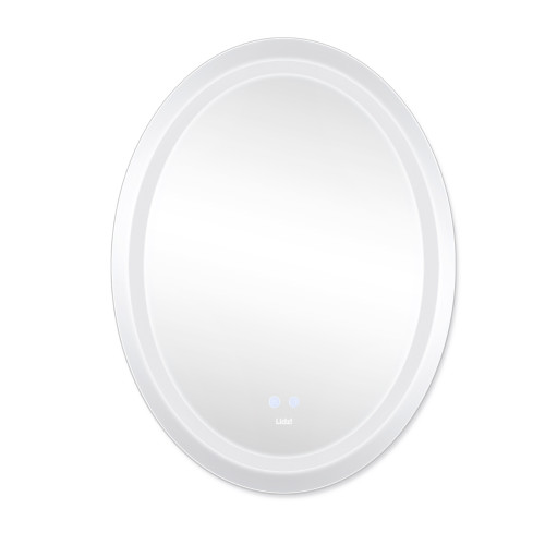 Дзеркало Lidz Vida 700х500 з LED-підсвічуванням Touch, з антизапотіванням, з диммером, рег. яскравості LD78LF5070