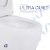 Унітаз для підлоги Qtap Robin New Ultra Quiet безободковий з сидінням Soft-Close WHITE QT13226083AW