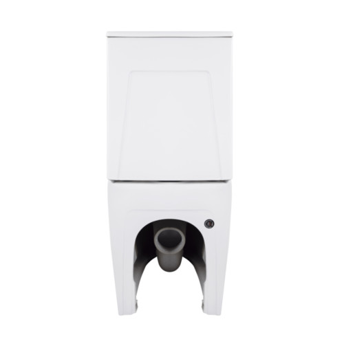 Унітаз для підлоги Qtap Robin New Ultra Quiet безободковий з сидінням Soft-Close WHITE QT13226083AW