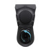 Унітаз для підлоги Qtap Robin Ultra Quiet безободковий з сидінням Soft-Close MATT BLACK QT13226083AMB