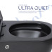 Унітаз підвісний Qtap Scorpio Ultra Quiet із сидінням із сидінням Soft-Close MATT BLACK QT14332380AMB