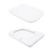 Унітаз підвісний Qtap Tern Ultra Quiet із сидінням із сидінням Soft-Close WHITE QT17332303AW