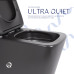Унітаз підвісний Qtap Tern New Ultra Quiet з сидінням Soft-Close MATT BLACK QT17332303ASMB
