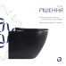 Унітаз підвісний Qtap Robin New Ultra Quiet з сидінням Soft-Close MATT BLACK QT13332381АSMB