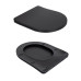 Унітаз підвісний Qtap Robin New Ultra Quiet з сидінням Soft-Close MATT BLACK QT13332381АSMB