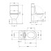 Унітаз для підлоги Qtap Virgo Ultra Quiet безободковий з сидінням Soft-Close WHITE QT18226092AW