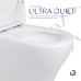 Унітаз для підлоги Qtap Virgo Ultra Quiet безободковий з сидінням Soft-Close WHITE QT18226092AW