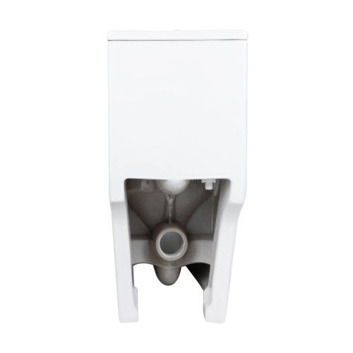 Унітаз-моноблок підлоговий Qtap Kolibri Ultra Quiet безободковий з сидінням Soft-close WHITE QT10226380W