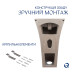 Раковина підлогова моноблок Qtap Crow 445x420x840 White QT0511G315WN
