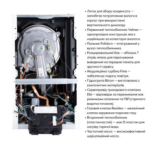 Котел газовий Airfel Optimum Premix 23 кВт