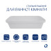 Комплект Qtap Scorpio: Раковина врізна прямокутна 615х390х150 мм White + Донний клапан PU02