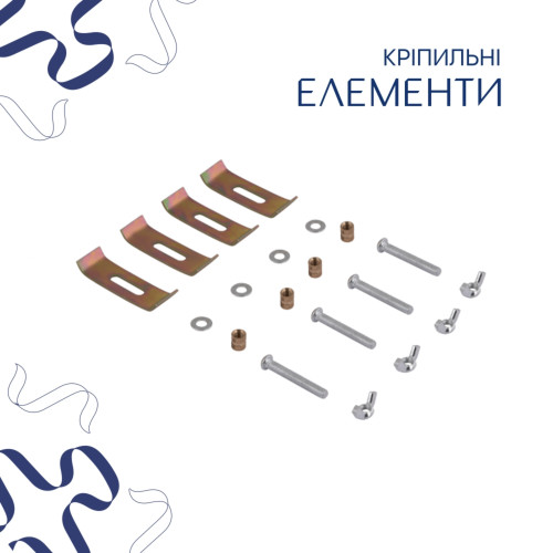 Комплект Qtap Stork: Раковина врізна прямокутна 535x365x190 мм White + Донний клапан PU02O