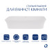 Комплект Qtap Virgo: Раковина накладна прямокутна 490х350х110 мм White + Донний клапан PU02