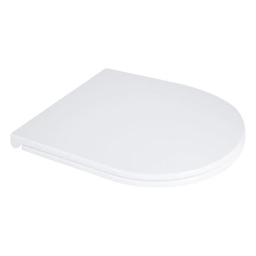 Qtap Сидіння для унітазу для підлоги (Dove) 425×363×30 мм, White, з мікроліфтом Slim Duroplast, Quick Release QT06228380BW3