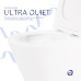 Унітаз підвісний Qtap Swan безободковий з сидінням Soft-close QT16335180W