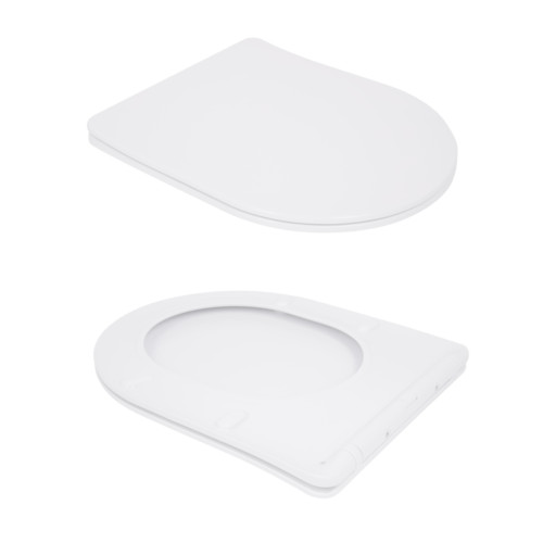 Унітаз підвісний Qtap Swan безободковий з сидінням Soft-close QT16335180W