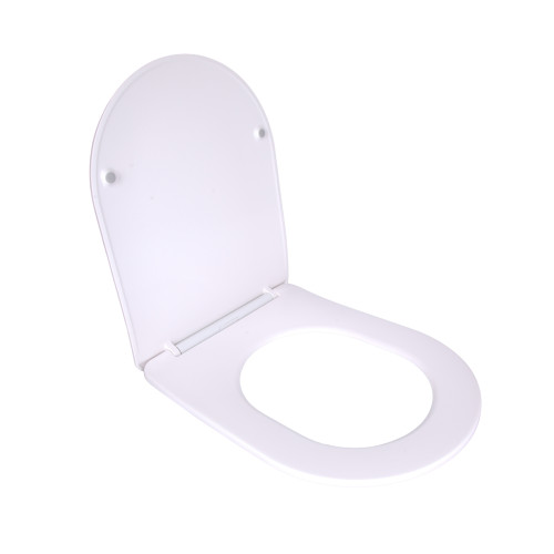 Qtap Сидіння для унітазу (Robin 520,660, Scorpio 520,660) 460x362x50 мм, White, з мікроліфтом, Slim Duroplast, Quick Release QTSC179W47351
