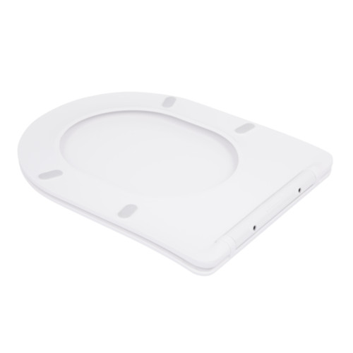 Qtap Сидіння для унітазу (Robin 520,660, Scorpio 520,660) 460x362x50 мм, White, з мікроліфтом, Slim Duroplast, Quick Release QTSC179W47351