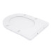 Qtap Сидіння для унітазу (Robin 520,660, Scorpio 520,660) 460x362x50 мм, White, з мікроліфтом, Slim Duroplast, Quick Release QTSC179W47351