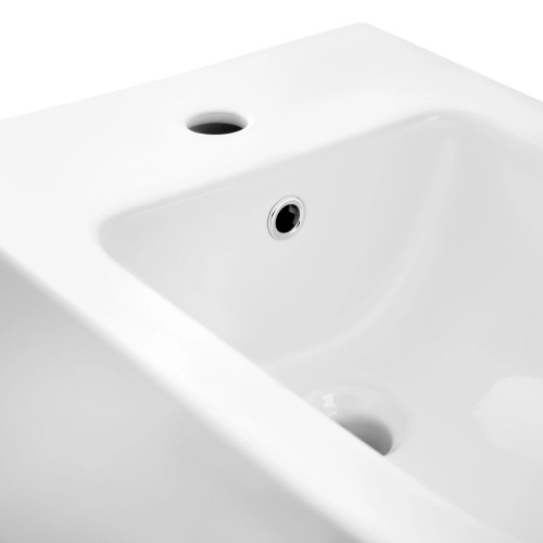 Комплект Qtap Crow 2 в 1: унітаз підвісний Rimless + біде підвісне