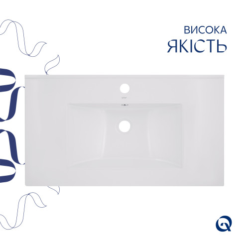 Раковина Qtap Albatross 820х460х180 White QT01113080CW1