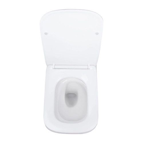 Готове рішення Qtap для ванної кімнати: унітаз підвісний Tern Ultra Quiet 525x345x360 + комплект інсталяції Nest 4 в 1 (квадратна клавіша Chrome)