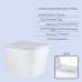 Готове рішення Qtap для ванної кімнати: підвісний унітаз Tern Ultra Quiet 525x345x360 + комплект інсталяції Nest 4 в 1 (кругла клавіша Satin)