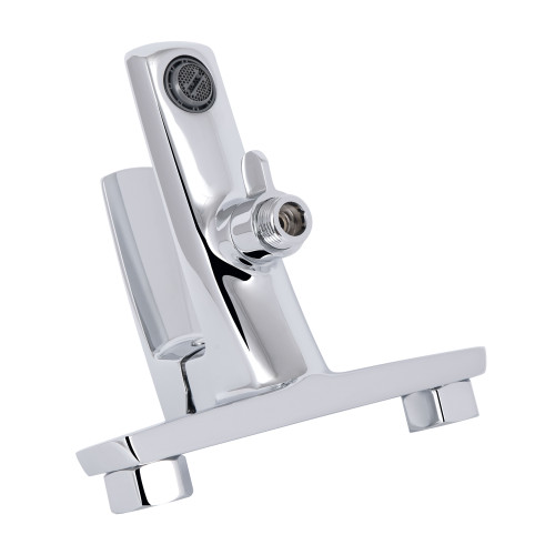 Змішувач для ванни Qtap Tern (з душовим гарнітуром) QTTER259CRM47586 Chrome
