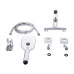 Змішувач для ванни Qtap Tern (з душовим гарнітуром) QTTER259CRM47586 Chrome