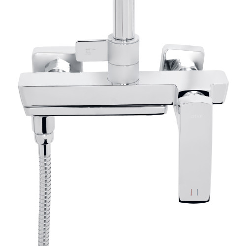 Душова система універсальна Qtap Tern на три споживачі (з виливом) QTTER1112CRM47592 Chrome