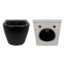 Комплект Qtap Robin Matt Black 2 в 1: унітаз підвісний Ultra Quiet QT13332381АSMB + біде підвісне QT1355046FMB