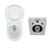 Акційний набір: Унітаз підвісний Jay Ultra Quiet QT07335177W 485х360х320 + Tern Ultra Quiet QT17332303ASW 490x365x325