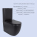 Акційний набір: Унітаз для підлоги Robin Ultra Quiet QT13226083AMB 660x360x855 Black + Біде для підлоги Robin QT13442141CMB 565x360x405 Black