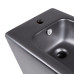 Акційний набір: Унітаз для підлоги Robin Ultra Quiet QT13226083AMB 660x360x855 Black + Біде для підлоги Robin QT13442141CMB 565x360x405 Black