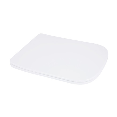 Qtap Сидіння для унітазу підлогового (Aries) 445×360×30 мм, White, з мікроліфтом, Slim Duroplast, Quick Release QT03228302W3