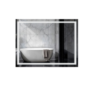 Дзеркало Qtap Mideya (DC-F613) 700х500 з LED-підсвічуванням Touch, з антизапотіванням, диммером QT2078NCF7050W