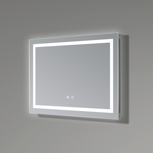 Дзеркало Qtap Mideya (DC-F613) 700х500 з LED-підсвічуванням Touch, з антизапотіванням, диммером QT2078NCF7050W