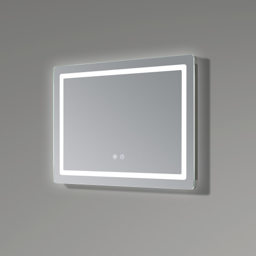 Дзеркало Qtap Mideya (DC-F614) 700х500 з LED-підсвічуванням Touch, з антизапотіванням, диммером QT2078NCF07050W