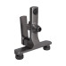 Змішувач для ванни Qtap Slavonice (з душовим гарнітуром) QTSLV259GMB48035 Gunmetal Black PVD