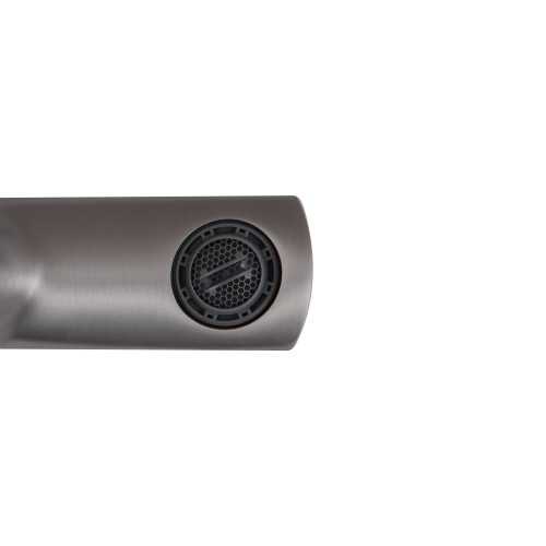Змішувач для ванни Qtap Slavonice (з душовим гарнітуром) QTSLV259GMB48035 Gunmetal Black PVD