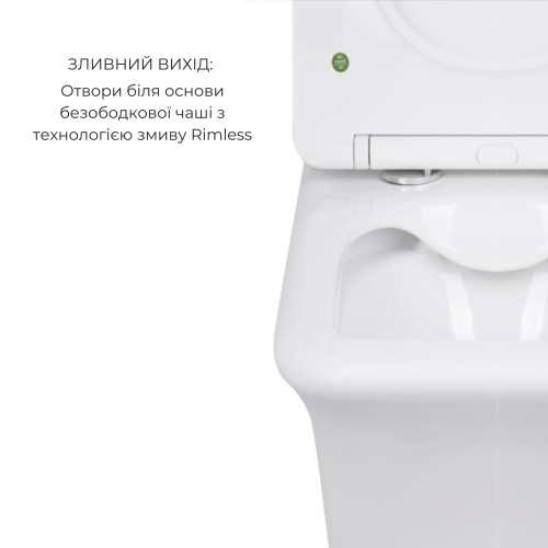 Акційний набір: Унітаз для підлоги Scorpio Ultra Quiet QT14222125AUQW + Унітаз для підлоги Kalao Rimless QT08221213A W