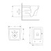 Унітаз підвісний Crow Rimless 485х340х330 мм, White, із сидінням Slim Duroplast/ Soft-close/ Quick Release QT05335171RW Qtap