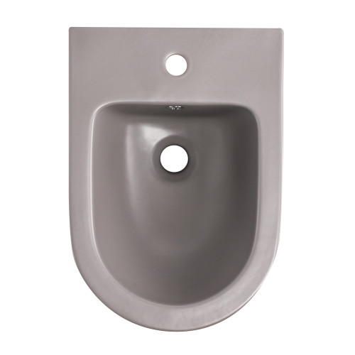 Біде підвісне Qtap Robin 515x370x350 мм, Stone grey QT13551381GSG