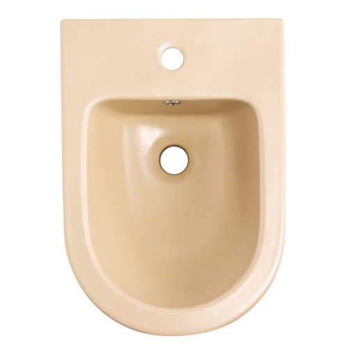 Біде підвісне Qtap Robin 515x370x350 мм, Beige QT13551381GSB